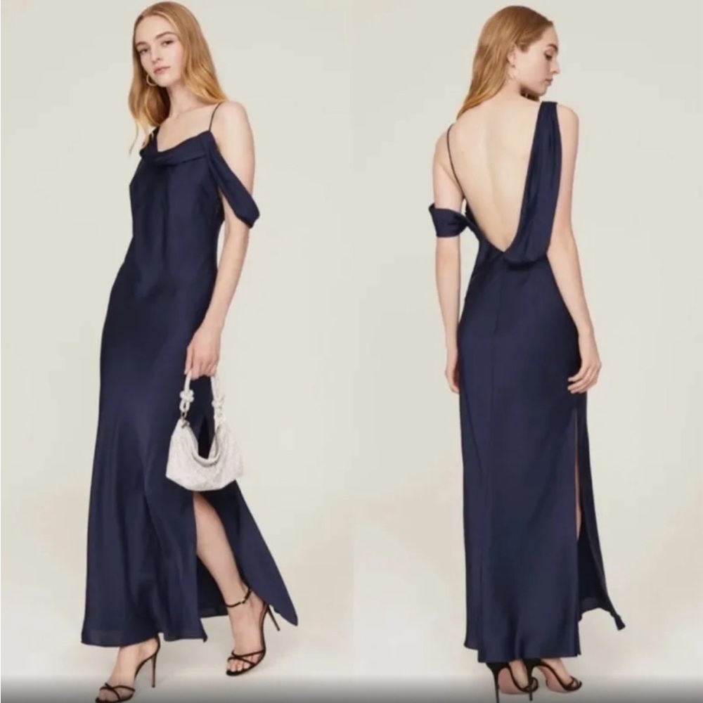 Francois dress by Fame and Partners- silk evening gown
